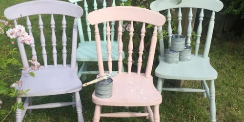 rinnovo fai da te sedie nuove con autentico chalk paint