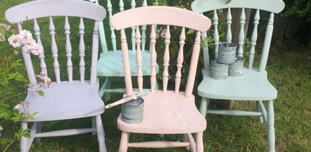 rinnovo fai da te sedie nuove con autentico chalk paint