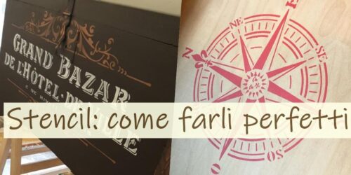 decorazioni stencil come farle perfette