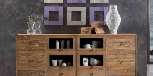 credenza rustica legno abete vecchio